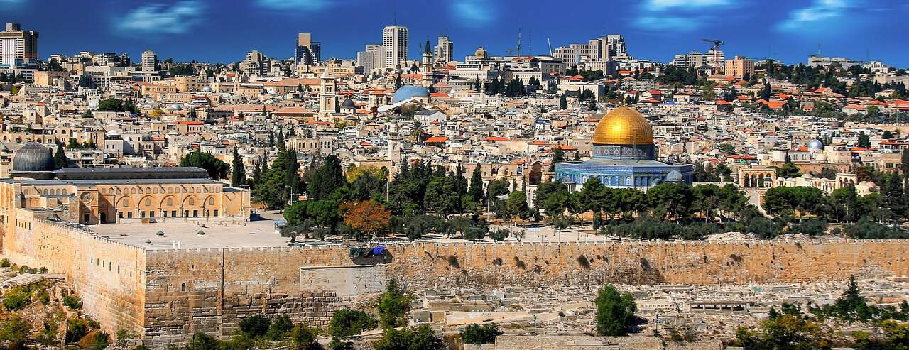 Panoramic picture of Jerusalem, Israel