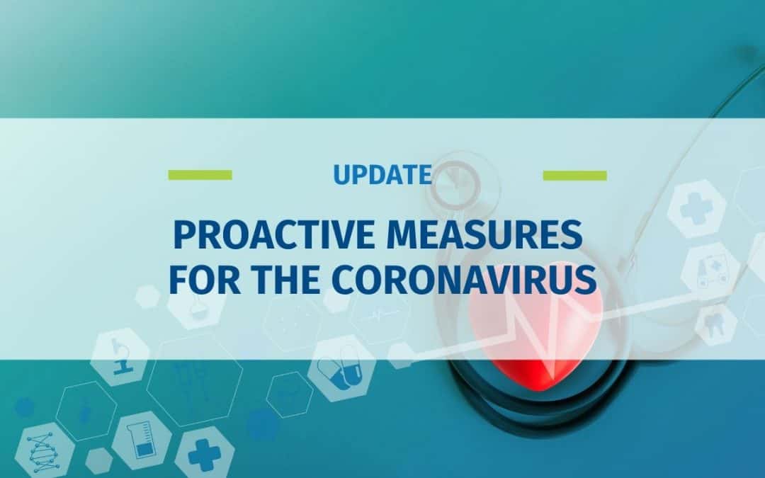 Proactive Measures for the Coronavirus