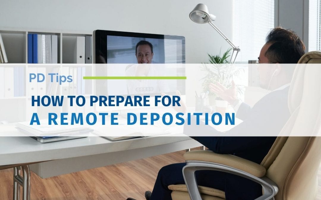 How To Prepare For A Remote Deposition
