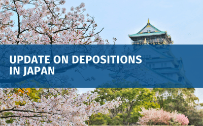 Update on Depositions in Japan